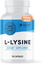 Vimergy L-Lysine – Promueve la piel saludable, el pelo y las uñas* – Soporta el metabolismo saludable* – Vegan, No Gluten-Free – 90 cápsulas