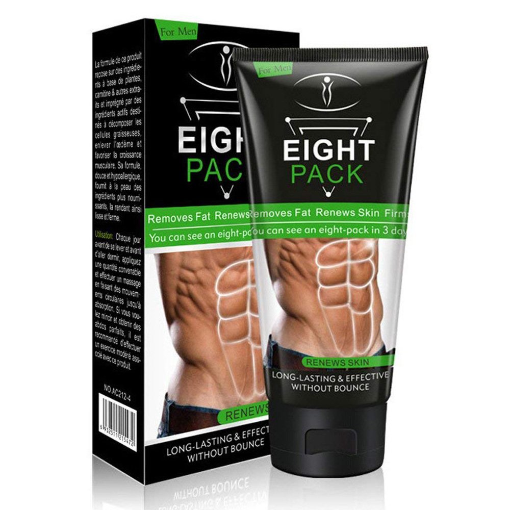 AICHUN BEAUTY Hombre Mujer Crema del Musculo Abdominal Crema Anti celulitis Adelgazando la crema de quemadura grasa para buena Figura 170g