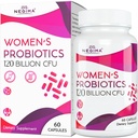 Negima Menopause Supplements for Women, 120 Billion CFUs Probiotics for Women, 13-in-1 Herbs & Botanicals Complex, for Menopause - 60 Caps