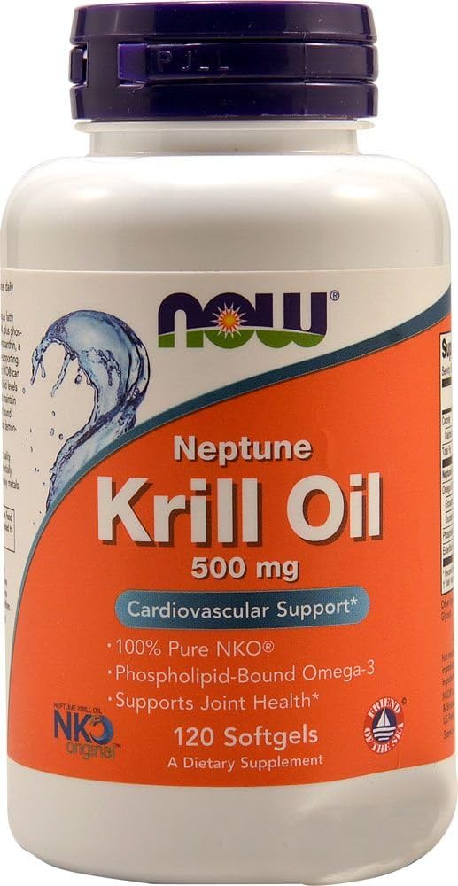 AHORA Alimentos - Neptuno Krill Aceite 500 mg. - 120 Softgels