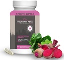 Nutrición de picos de montaña Enzimas digestivos " Probióticos para la salud de Gut " Alivio de la disgestión avanzada w / 12-Strain Probiotic Blend " Betaine HCl (90 cápsulas vegetarianas)