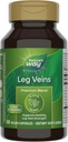 Camino de la Naturaleza Veinas de la pierna, apoya la fuerza sana de la pierna Veinte*, 6-Herb Blend, Extracto de Castaña de Caballo y Suplemento de Dandelión, Gluten Free, 60 cápsulas Vegan (Paquete mayo Vary)