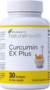 Suplemento Turmeric Curcumin, Curcumin EX Plus con Extracto Grapeseado, Resveratrol &amp; Red Wine Polyphenols for Joint Health & Heart Health, Curcuminoids Complex 500mg Capsules