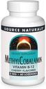 Fuente Naturales Metilcobalamina Vitamina B-12 5mg Cherry Flavored - 60 Lozenges