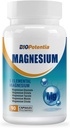 Suplemento Complejo de Magnesio - Magnesium Capsules 500Mg con Glycinate, Citrate, Malate, Taurate & Orotate + B6 ← No-GMO, Gluten Gratis para el sueño, el músculo &amp; Stress Relief TEN 90 Vegan Caps.