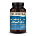 Dr. Mercola Magnesium Advanced - Apoya el Hueso, la Salud Cerebro Conjunta - Contribuye a un sueño más resentido - Sin gluten, libre de soja - 90 cápsulas (30 servidumbres)