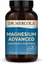 Dr. Mercola Magnesium Advanced - Apoya el Hueso, la Salud Cerebro Conjunta - Contribuye a un sueño más resentido - Sin gluten, libre de soja - 90 cápsulas (30 servidumbres)