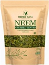 Neem Leaves Crushed (No Powder), Good to Make Fresh Neem Leaf Tea 300 Grams (10.6 Oz), Herbal Supplements - HerbsIndia