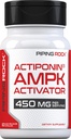 Piping Rock AMPK Metabolic Activator Suplemento TEN 450 mg TENIDO 60 cápsulas TENIDO Actiponin ANTE Gynostemma Pentaphyllum Extract ANTE No GMO y Gluten Free