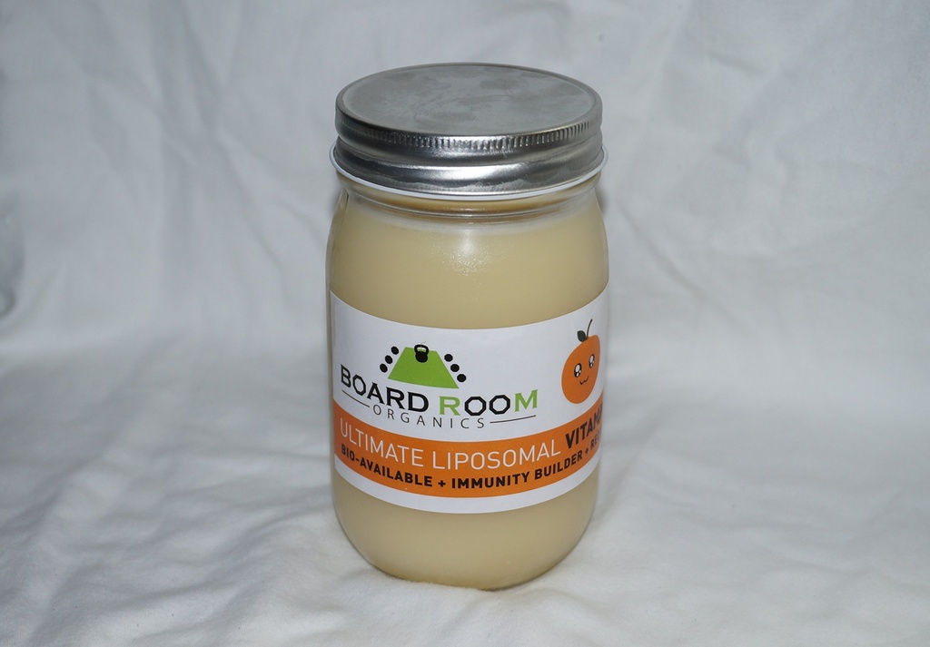 Ultimate Liposomal Vitamin C | 3000mg Per Serving | 16oz | Non-GMO!|Board Room Organics/#1 Best Liposomal C on Market Today