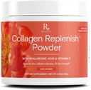 Collagen de belleza de reserva Replenish Powder - Colágeno de no-gusto para el crecimiento del cabello de la piel radiante - Mezcla fácilmente en líquido o smoothie - 2,5 oz