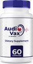 Audivax - Audi Vax Advanced Max Ear Support, Fórmula natural para promover la salud interna del oído, Audi Vax Maximum Strength Hearing Health Support, Official Auditory Pills, Audivax Reviews (60 cápsulas)