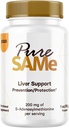 SAM-e 200 mg de soporte para perros - Chicken Flavored Suplementos de hígado Premium - S-Adenosylmethionine para perros para soportar la función hepática saludable - Scoop Incluido 30g (1oz)
