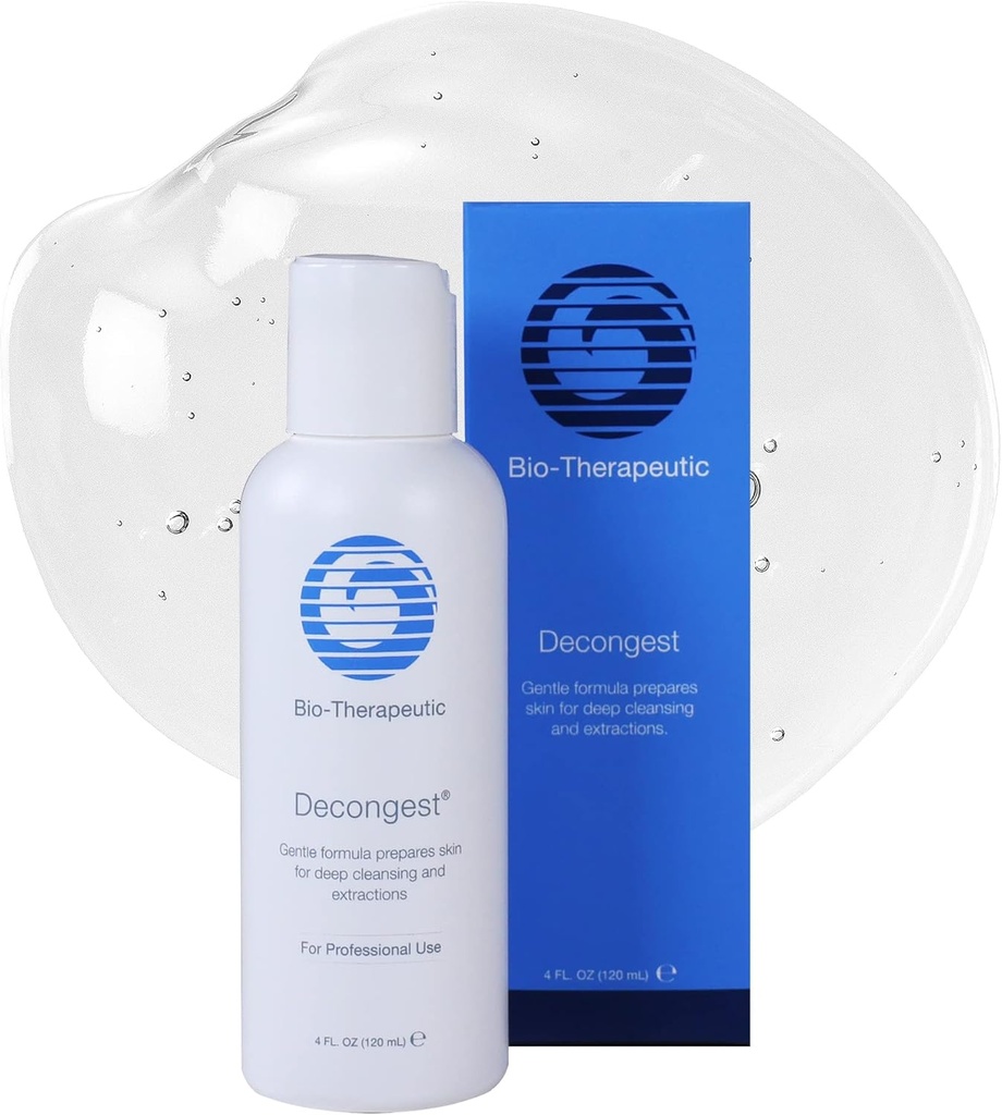 Bio-Terapéutica Decongest - Gentle Formula prepara Skin para la limpieza profunda y la extracción.