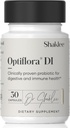 Shaklee - Optiflora® DI Probiotic -10 Billion CFUs - 4 Bacterial Strains - Bifidobacterium lactis HN019TM - Supports Intestinal Flora Balance & Regularity - Gluten, Soy &amp; Dairy Free - 30 cápsulas