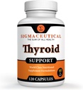 Tiroide Wellness Blend ← Zinc, Complejo de Selenium & Iodine ← Ashwagandha & Kelp Herbal Support ← 120 Vegetarian Capsules ← Energía Natural & Metabolismo Formula