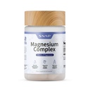 Suplemento Complejo de Magnesio 3 en-1, Bisglycinate de Magnesio, Oxido, Citrato, Complejo de Magnesio Triple, 60 cápsulas