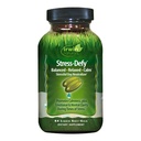 Irwin Naturals Stress-Defy - 84 Liquid Soft-Gels - Promueve la calma y la relajación - con Rhodiola & L-Theanine - 84 Servimientos