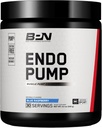 BARE PERFORMANCE NUTRITION, BPN Endo Pump Pre-Workout Muscle Pump Enhancer, Aumento de flujo sanguíneo/transporte oxígeno a los músculos, Blue Raspberry