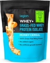 LEGION Whey+ Protein Whey Isolate from Grass Fed Cows - Whey Protein Isolate Powder Low Calorie, Non-GMO, Sugar Free, Lactose and Gluten Free, All Natural Protein Powder for Men &amp; Women, 30 Servings