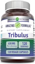 Amazing Formulas Orgánica Tribulus Terrestris Extracto Suplemento TEN 630 Mg Por Serving TEN 120 Veggie Capsules ← Non-GMO TEN Gluten-Free TEN Made in USA