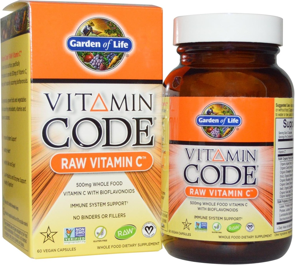 Garden Vitamin Code C Raw - 60 cápsulas