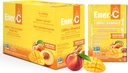 Ener-C Peach Mango Multivitamina Drink Mix Powder Vitamin C 1000mg &amp; Electrolytes with Real Fruit Juice Natural Energy &amp; Immune Support for Women &amp; Men - Non-GMO Vegan & Gluten Free - 30 Count