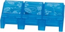 Ezy Dose Soft Touch 3 Funda de píldoras, Planificador de medicina, Caja de organizador de vitaminas, Conveniente y fácil de usar, 2XL Compartments, Organizar píldoras y vitaminas, Color May Vary, BPA Gratis
