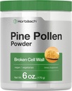 Horbäach Pine Pollen Powder ← 6 Ounce ← Superfood de la Naturaleza Silencio No GMO, Vegetariano, Gluten Suplemento Gratis
