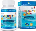 Naturales nórdicos DHA 250 mg Chewables, Fresa, 180 ct