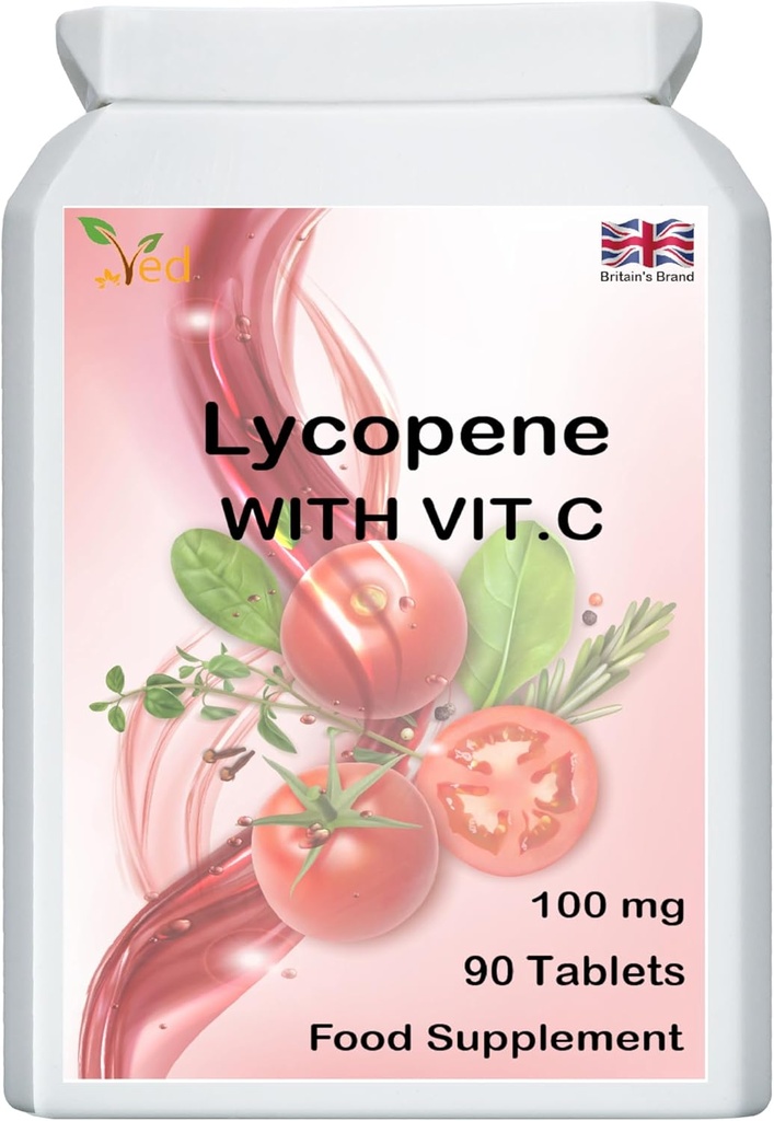 Ved lycopene Suplemento tención 100mg 90 Tablets