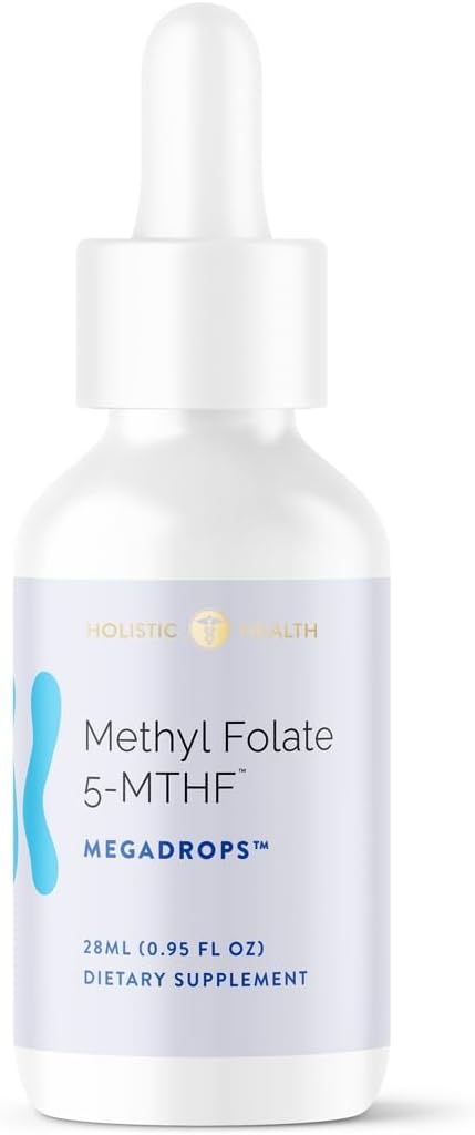 Metil Folate 5-MTHF Mega DropsTM 28ML (.95 FL oz)