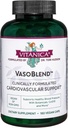Vitanica VasoBlend - Suplemento de salud cardíaca con ácido fólico, Magnesio, CoQ10 &amp; Terminalia Arjuna Barco - Suplemento de salud cardíaca - Lady - 180 caps Vegan