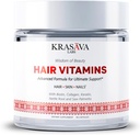 Crecimiento del cabello Las vitaminas con Biotina, Collagen, Keratin, Nettle Root y Saw Palmetto soporta el cabello saludable, estimula las fólicas del cabello, e impide la pérdida del cabello " Thinning. Made in USA - 90 Conde