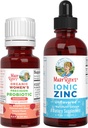 MaryRuth Organics Precision Probiotic for Women (Raspberry) & Zinc Drops ← Clean Label Project Verified®  sometida Vitamins for Gut Health, Immune Support, " Global Wellness ← Vegan, Non-GMO, Gluten Free