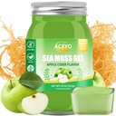 (18 OZ) Mar irlandés Moss Gel Organic Raw Vegan Apple Flavor 102 Vitaminas y Minerales Wild Harvested Non-GMO Immune Defense Booster Thyroid Digestive Support
