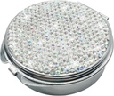 Caja de Píldora de Píldoras de Píldora de Contenedor de Vitamina Caja de Píldora de Píldora de Píldora Round Medicine Organizer for Vitamin/Fish Oils/Supplement Travel Medicine Kit (3 Compartment Silver)