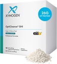 XYMOGEN OptiCleanse GHI Detox Gut Cleanse - Pólvora de proteína vegana con vitaminas líquidas para la salud digestiva, soporte inmunológico + soporte para hígado - libre de azúcar y gluten - Deleite de vainilla (10 paquetes)