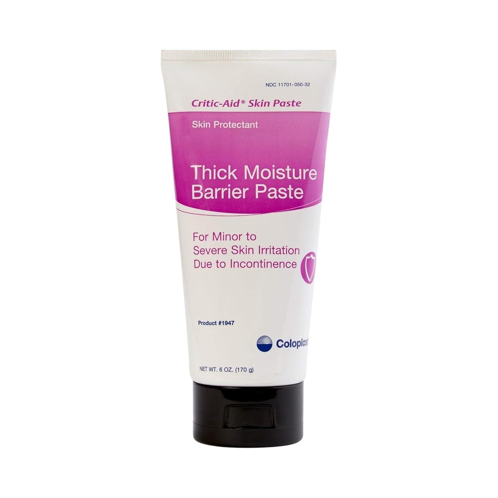 Coloplast Critic-Aid Skin Protectant Thick Moisture Barrier Paste, 6 Ounce (Each) Item 1947