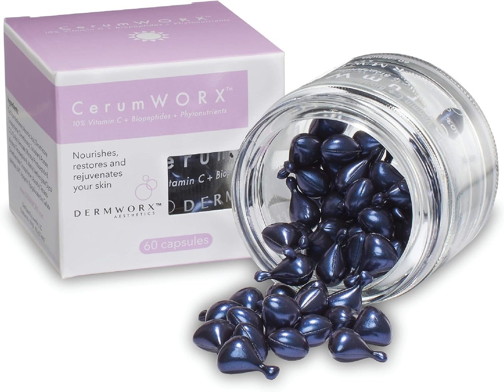 CerumWORX Day Serum: 10% Vitamina C Capsules