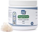 Empty 00 Capsules - Vegan Pullulan - 120 Conde Vegetarian Capsules Empty - Únete Fillable 00 Vegetable Pill Capsules - Veggie Caps for DIY Vitamin Capsule Filling Kit - Halal Kosher Tapioca
