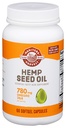 Manitoba Harvest Hemp Seed Oil Softgels, 2.475 mg de Omegas con base vegetal 3,6 " 9 por por porción incluyendo GLA, Fish Oil Alternative, 60 Cuenta (Pack of 1) Embalaje Mayo Vary