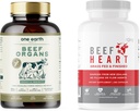 Órganos de carne y corazón. New Zealand Pasture Raised Organ Supplements