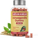 Ashwagandha Gummies, LAB Tested, 60 Count,1500mg,3% Withanolides,Peach Mango Flavour, Ideal Supplement for Your Entire Family.