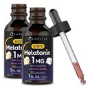 Carlyle Kids Melatonin Liquid TENIDO 1 fl oz TENIDO Two Pack ← Fruit Flavor tóxico Drug Free Children
