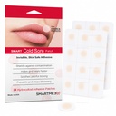 Smart Cold Sore Treatment Patch Help Prevent Breakouts, Soothe Itching and Burning | Discrete, Invisible, Skin Safe Adhesive [24 Patches]