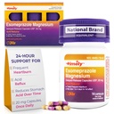 Píldoras antacidas de Esomeprazol 20 mg - Reductor de ácido estomacal, Alivio de acidez frecuente &amp; Reflujo ácido Medicina - 24 horas Esomeprazol de liberación retrasada cápsulas - 42 conteo