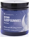 Youngevity Beyond Sleep Gummies – Plant-Derived Melatonin, GABA, L-Tryptophan, Chamomile – Supports Restful Sleep and Relaxation – Tart Cherry Flavor – 60 Vegan, Sugar-Free Gummies