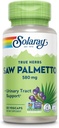 SOLARAY Saw Palmetto Berry 580 mg, Healthy Prostate and Urinary Tract Support from Fatty Acids & Plant Sterols for Men and Women, Non-GMO, Vegan & Lab Verified, 50 VegCaps, 50 Servings