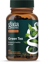 Gaia Herbs Green Tea - Ayuda a mantener niveles saludables de peso y energía* - con hoja de té verde orgánico y extracto - 60 cápsulas líquidos veganos de Phyto-Capsules (15-Day Supply)